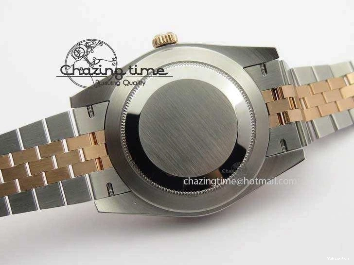 Noob Dial RG Brown Diam 41mm On Jubilee Wrapped Best Bezel Fluted DateJust 126303 Edition 1:1 A3235 Bracelet 1221